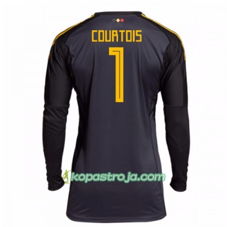 Billiga Fotbollströjor Belgien Courtois 1 Målvakt VM 2018 Hemma tröja
